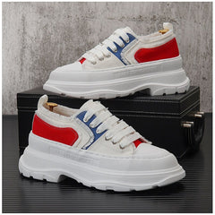 Advbridge summer New men Casual Shoes Fashion Sneakers Canvas Men Shoes Height Increasing Shoes Chaussure Homme