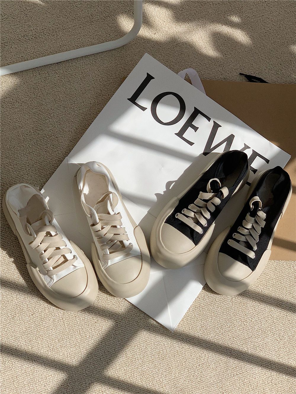 Advbridge Autumn Korean Women's Sneakers Khaki Black Platform Casual Canvas Sports Shoes Running Vulcanize Kawaii Lolita Flat Basket