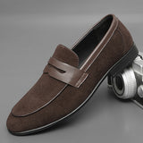 Advbridge Sude Leather Man's Loafers Elegantes Men Driving Shoes Fashion Summer Lazy Shoes Lightweight Moccasins New Slip on Casual Shoes