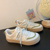 Advbridge Kawaii Platform Women's Sneakers Korean New Canvas Running Shoes Casual Sports Vulcanize Basket Flat Tennis Lolita