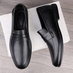 Advbridge Luxury Brand Business Formal Oxford Casual Slip on Male Shoes British Style Fashion Classic Elegantes Retro Shoes for Man