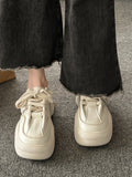 Advbridge Casual Woman Shoe Espadrilles Platform Round Toe Female Footwear Creepers All-Match Summer Small New Dress Clogs Fabric Leisure
