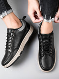 Advbridge Thick-soled Comfortable Non-slip Lightweight Shoes  Autumn New Men Casual Shoes Retro Breathable Business Casual Sneakers 44