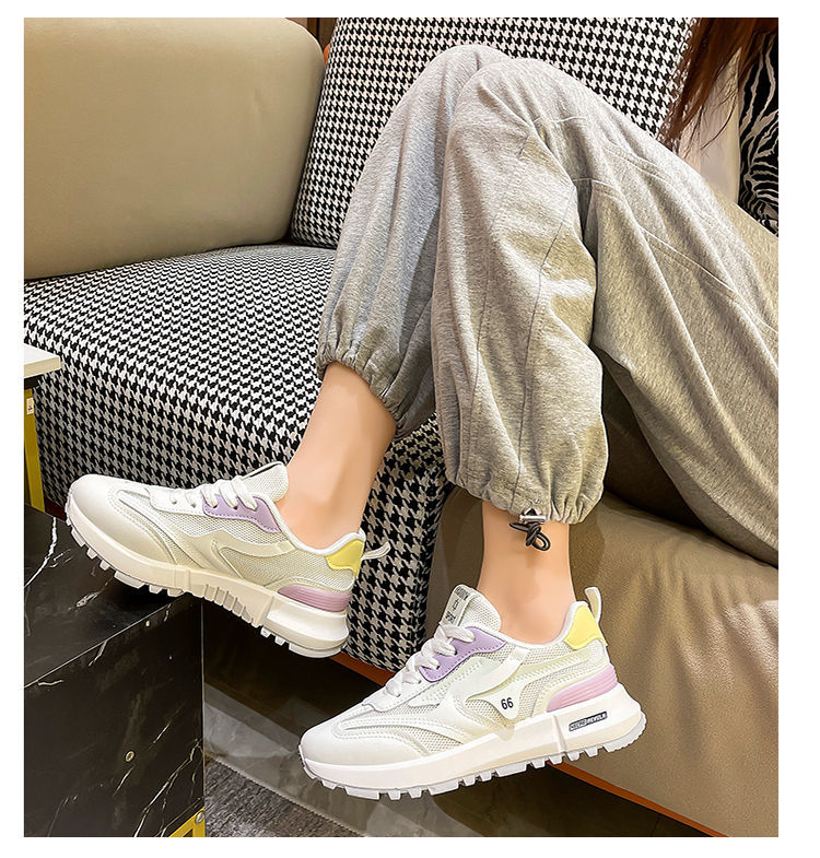 Advbridge spring New Female Casual Shoes Breathable Light Woman Sneakers Women's Vulcanize Shoes Mixed Color Non-slip Soft Sole Shoes