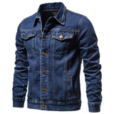 Advbridge Men Light Blue Denim Jackets Slim Casual Denim Coats New Male High Quality Cotton Thicker Winter Jean Jackets Warm Coats XS-6XL