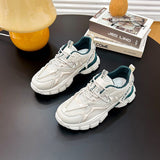 Advbridge Sneakers for Women Spring Autumn Mesh Shoes Female Casual Lace-up Flats Ladies Chunky Sports Shoes Fashion Vulcanized Shoes