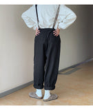Advbridge Men's High Quality Loose Retro Casual Pants Cargo Streetwear Salopettes Jumpsuit Rompers Fashion 3 Color Trousers S-2XL