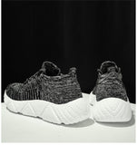 Advbridge Spring Breathable Men Shoes Knitted Mesh Men Sports Sneakers Lightweight Soft Sole Running Shoes Big Size Gym Footwear Men
