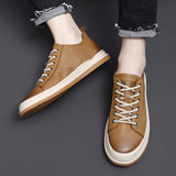 Advbridge High-quality First Layer Cowhide Outsole Shoes Summer New Men's Casual Shoes Fashion Comfortable Non-slip Business Leather Shoes