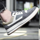 Advbridge Men Shoes lace up oxfords  New Fashion Sneakers for Men genuine Leather Shoes Comfort Casual Shoes Outdoor Walking Footwear