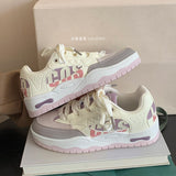 Advbridge  Platform Sneakers Women INS Brand Spring Autumn Lace Up Woman Flats Shoes Sneakers Casual Ladies Vulcanized Shoes Female