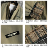 Advbridge Men Jacket  Patchwork Jackets 2023 Spring Mens Bomber Jacket Korean Fashion Streetwear Harajuku Hip Hop Coats Casual