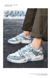 Advbridge New Casual Shoes Sneakers Fashion Sports Running Breathable Flat Shoes Trend Elastic Tennis Shoes Non-slip Male Shoes