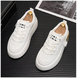 Advbridge Breathable Leather Men Casual Shoes Hip Hop sports shoes Height Increasing shoes Zapatillas Hombre