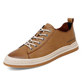 Advbridge High-quality First Layer Cowhide Outsole Shoes Summer New Men's Casual Shoes Fashion Comfortable Non-slip Business Leather Shoes