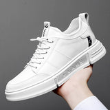 Advbridge Summer New Men's Casual Shoes High Quality Fashion Leather Height Increasing Shoes Comfortable Rubber Outsole Mans Shoes