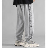 Advbridge Spring Autumn Men Print Harem Pants Tide Sport Sweatpants Loose Comfort Trousers Men