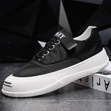 Advbridge Ice Silk Canvas Comfortable Outdoor Round Toe Men's Shoes Autumn New Mens Casual Shoes Fashion Breathable Non-slip Sneakers