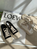 Advbridge Autumn Korean Women's Sneakers Khaki Black Platform Casual Canvas Sports Shoes Running Vulcanize Kawaii Lolita Flat Basket