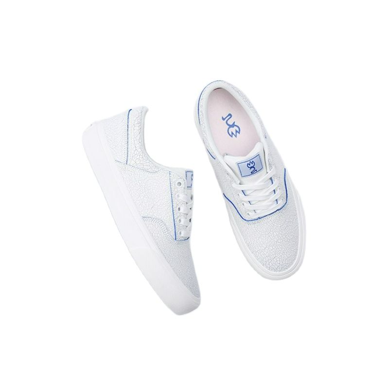 Advbridge Mid-top Leather Shoes Men for Skateboarding DIY Casual Sneaker Scooter Winter Anti-slip Rubber Outsole Vulcanize Fashion