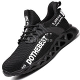 Advbridge Anti-smash Safety Shoes Men's Work Boots Breathable Work Shoes With Steel Toe Lightweight Safety Boots Men's Construction Shoes